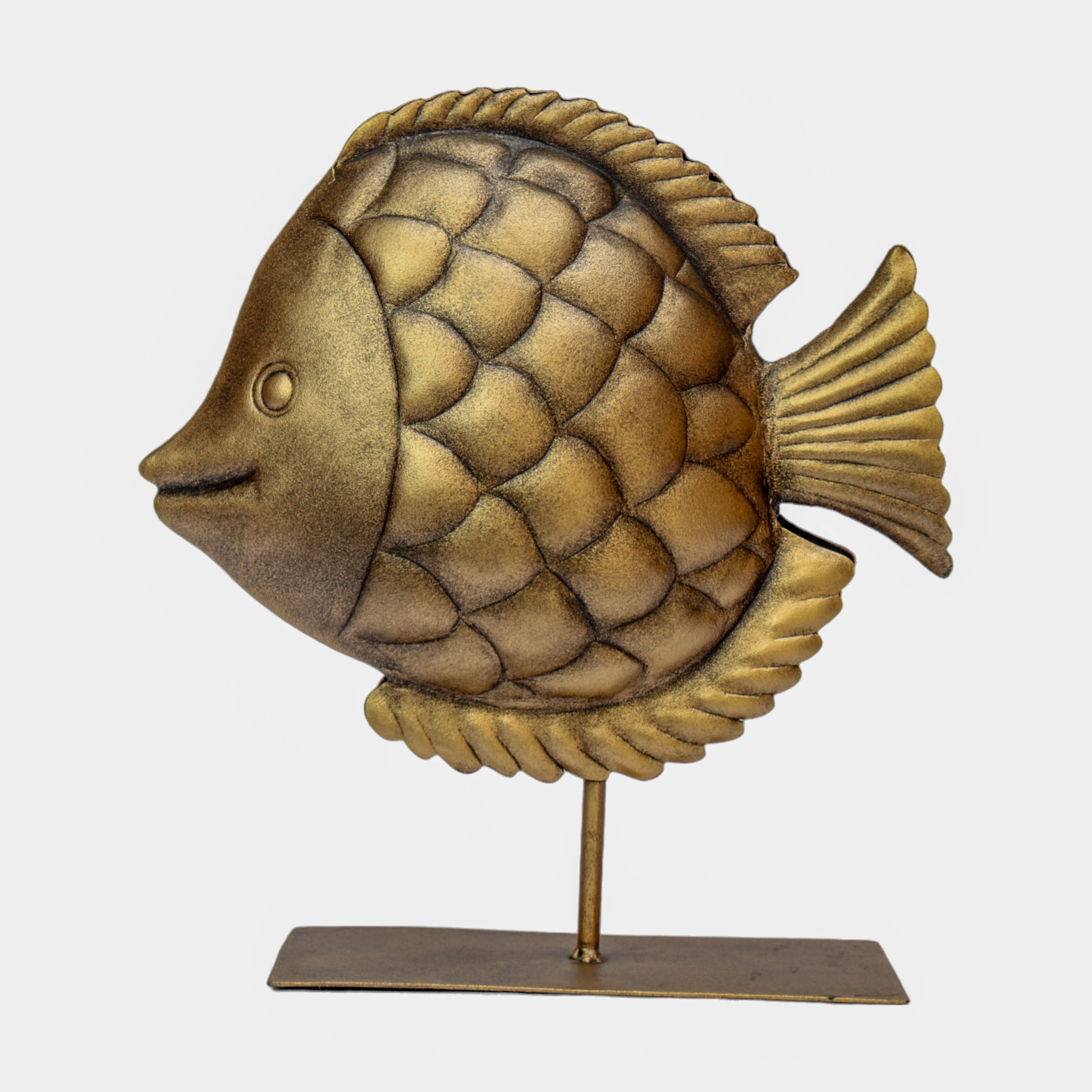 Golden Metal Fish
