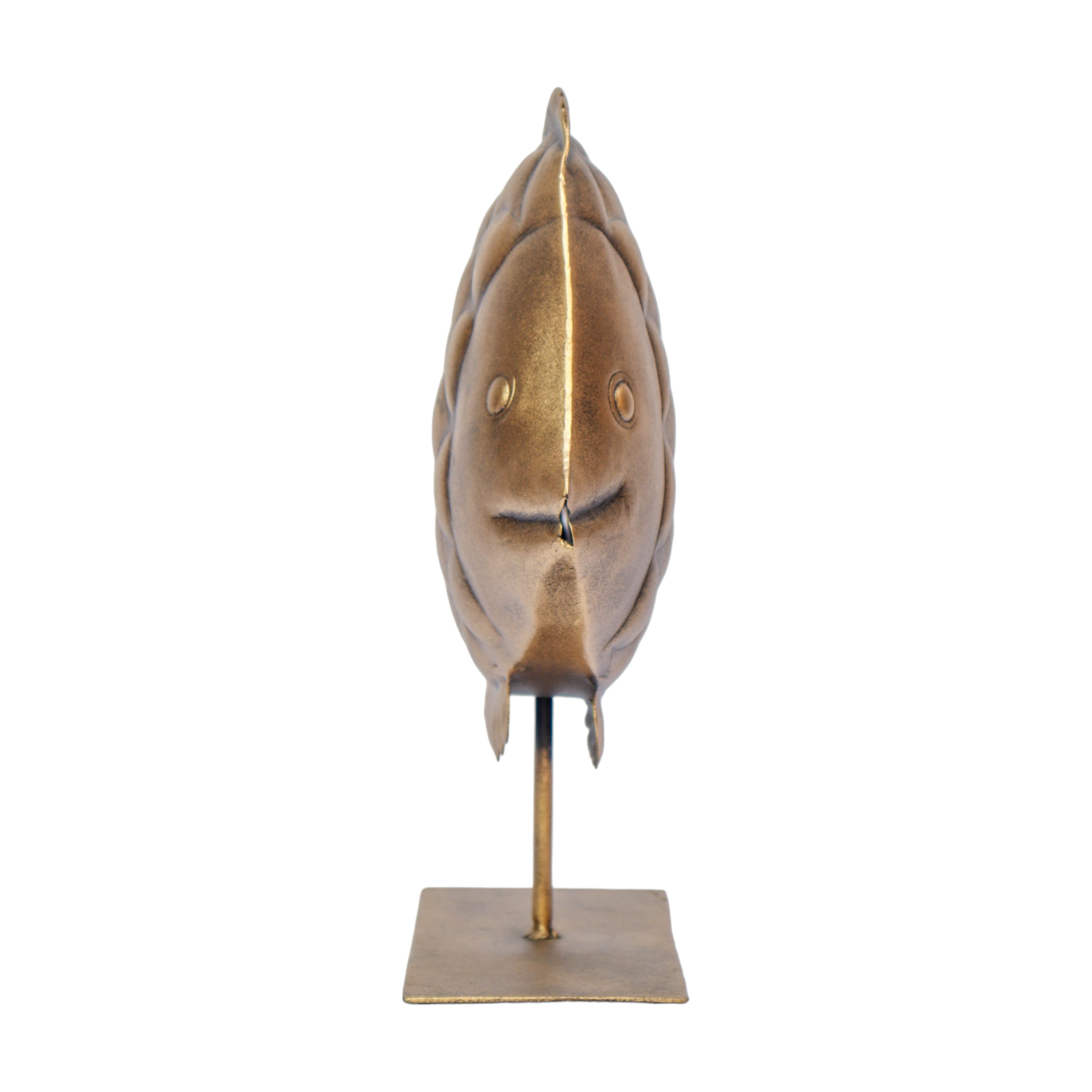 Golden Metal Fish