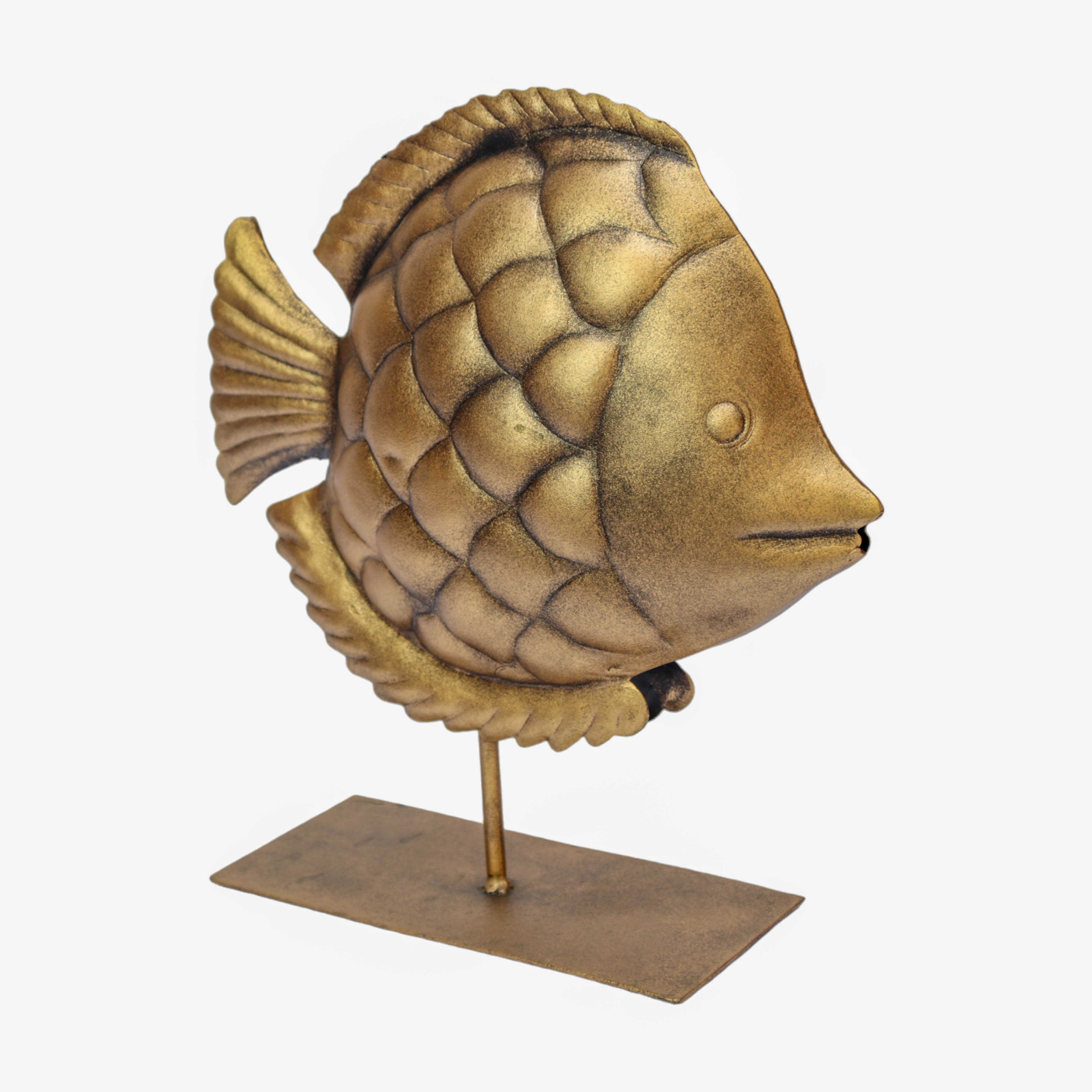 Golden Metal Fish
