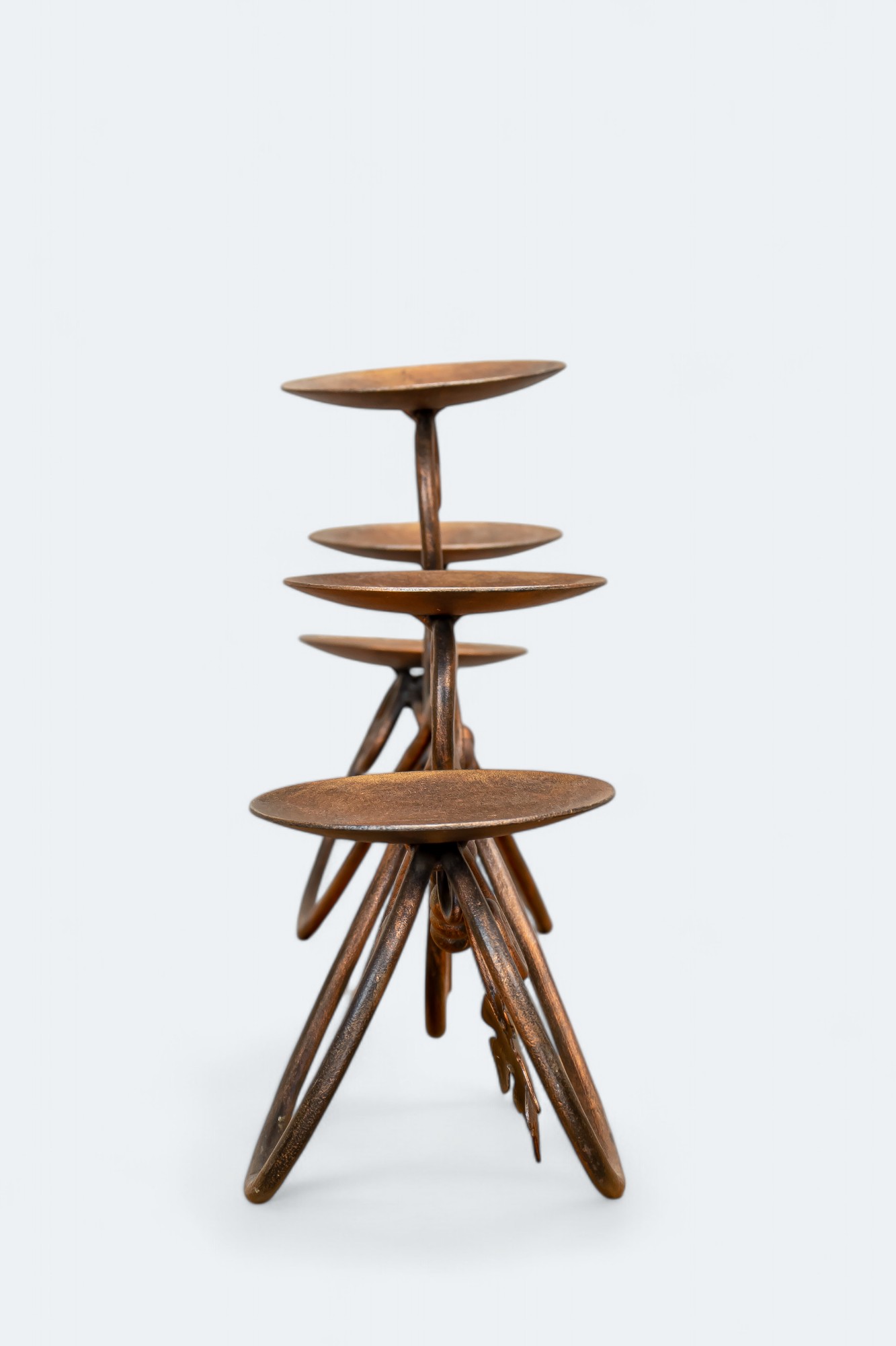 Metal 5 Tealight Candle Holder