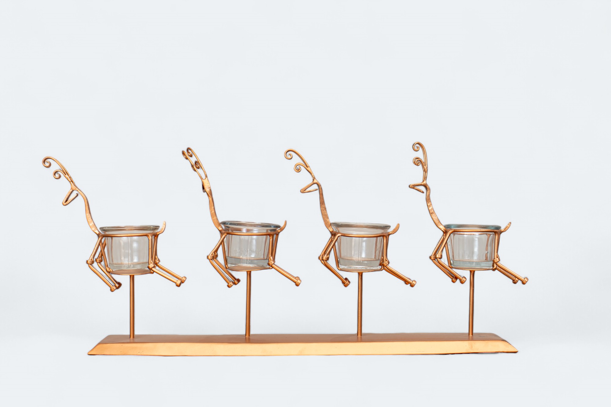 Reindeer Votive Candle Holder