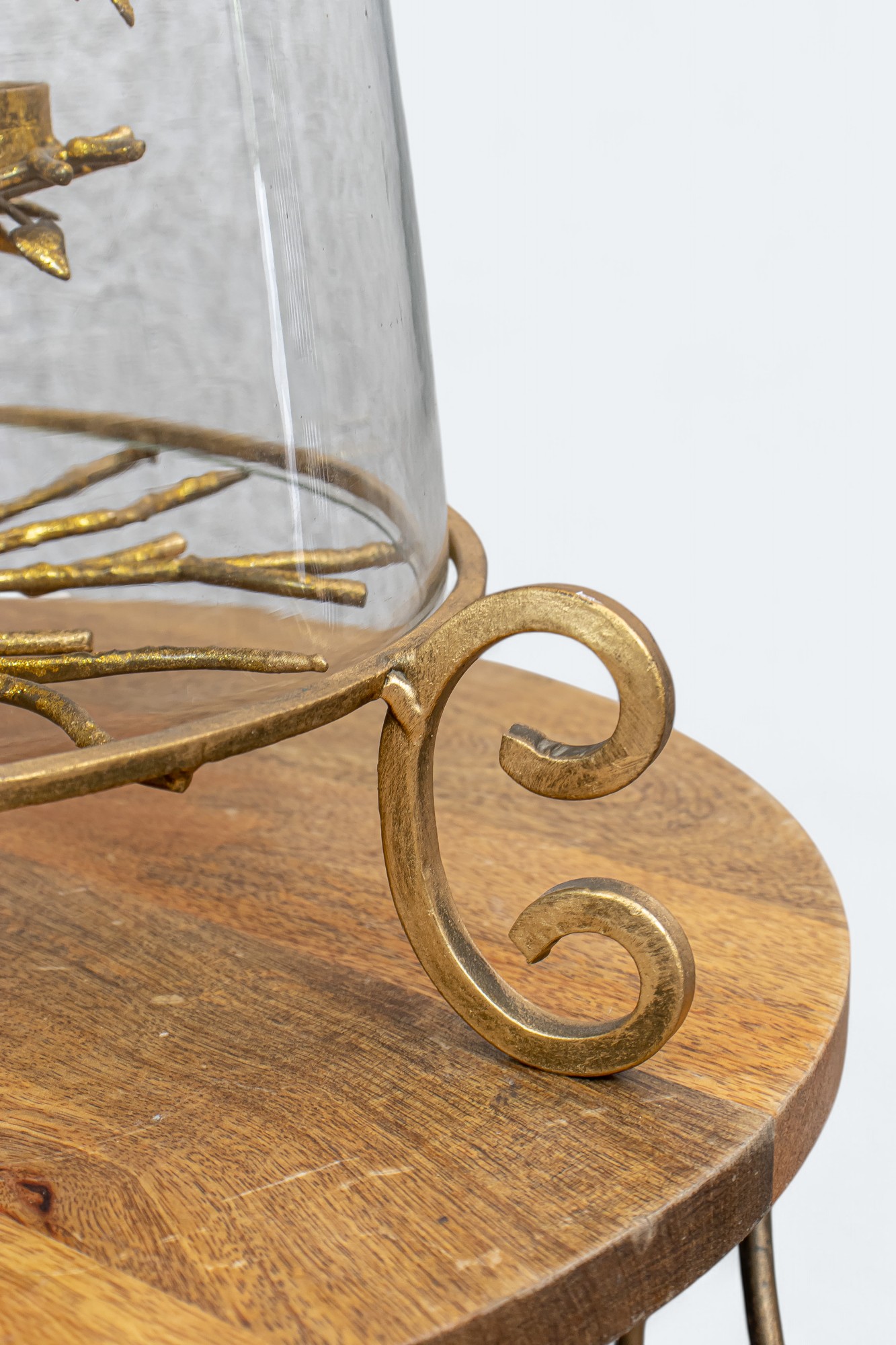 Golden Tree Votive Candle Holder