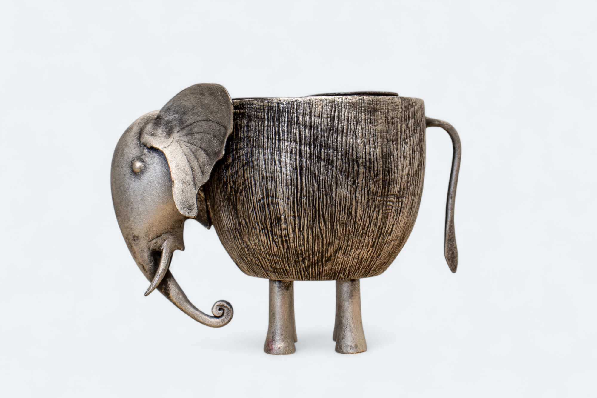Elephant Votive 3 Candle Holder Stand