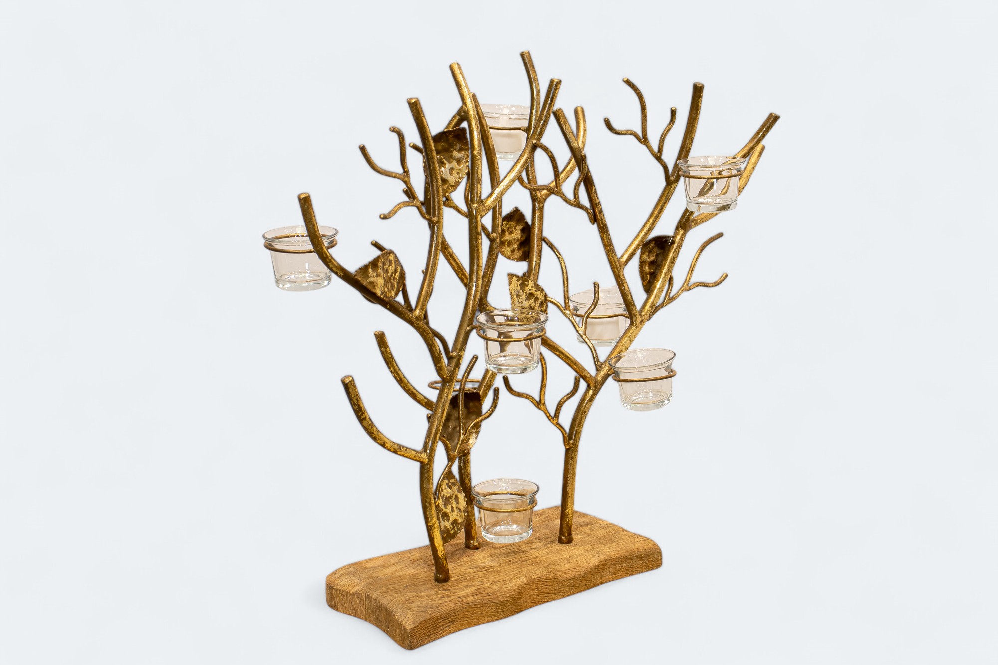 Golden Tree Votive candle Holder Stand