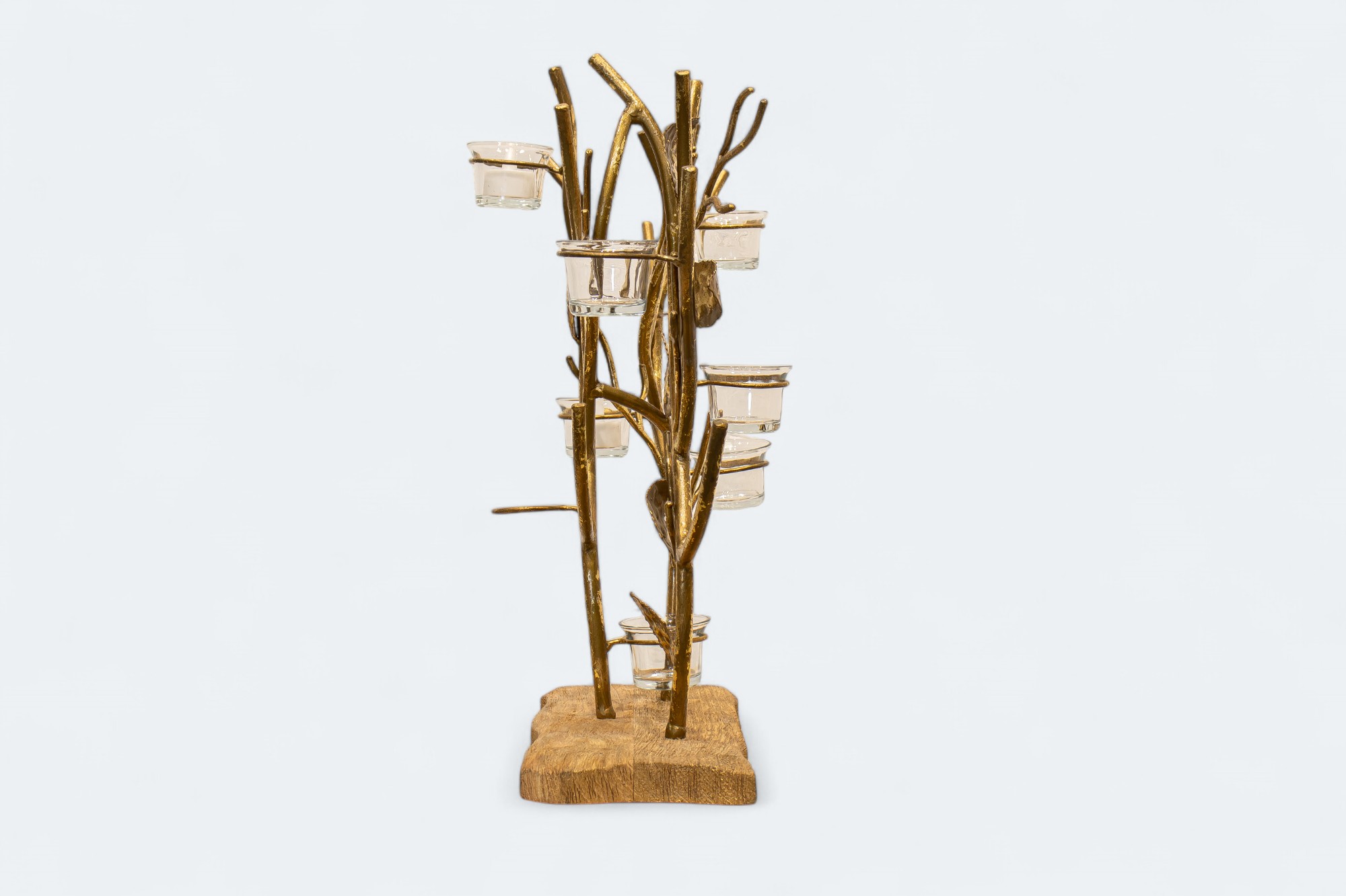 Golden Tree Votive candle Holder Stand
