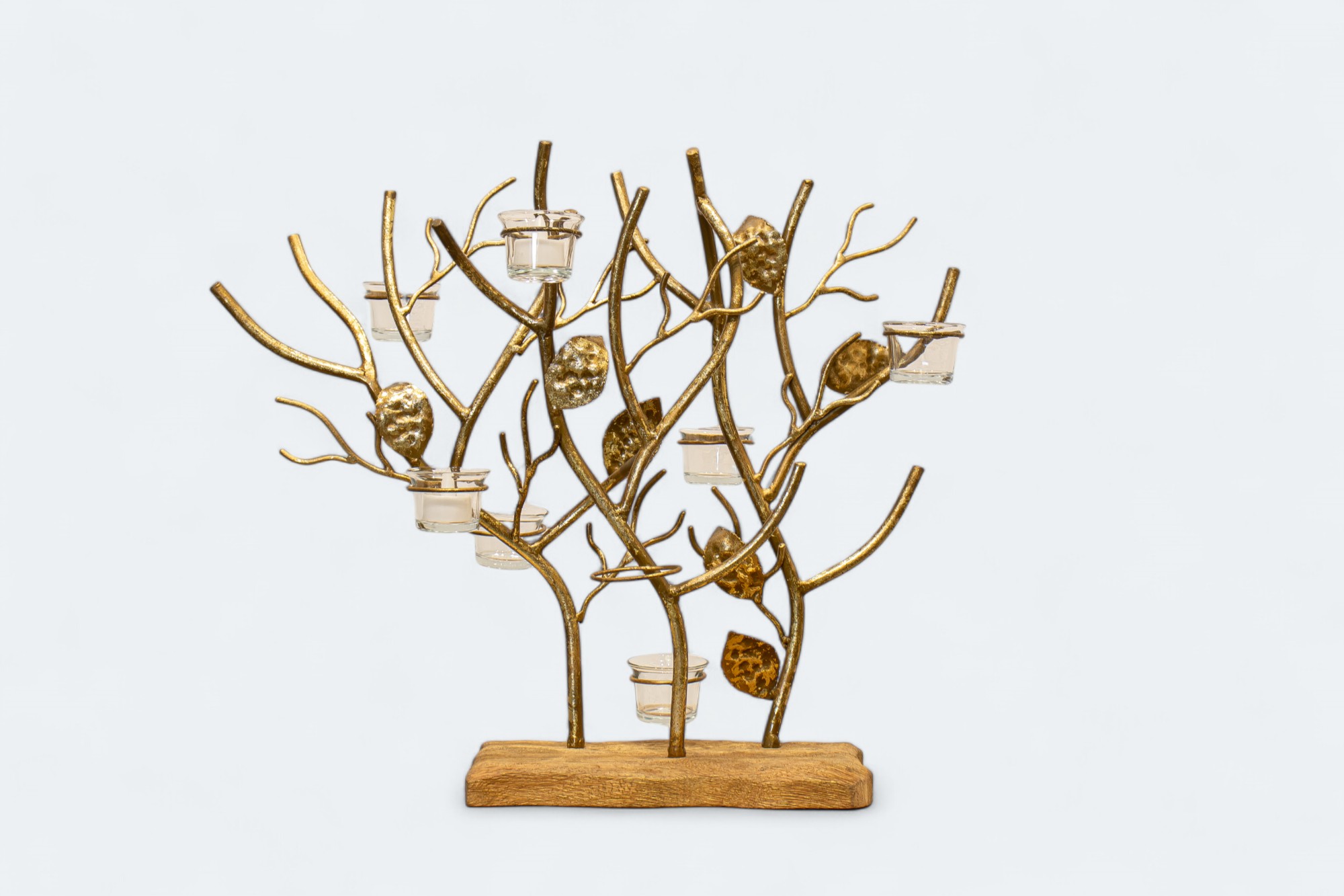 Golden Tree Votive candle Holder Stand