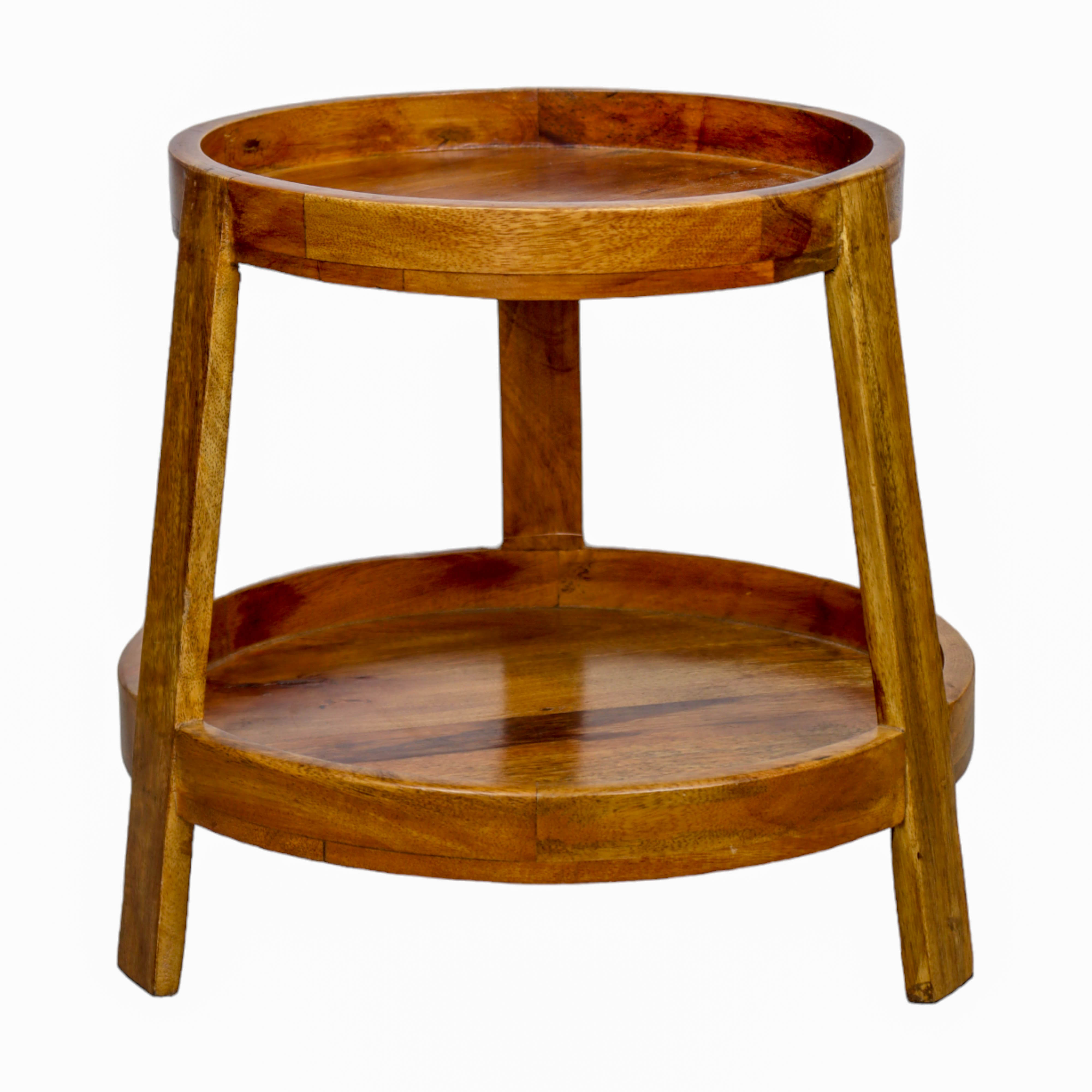 Two-Tiered Fruit Display Table