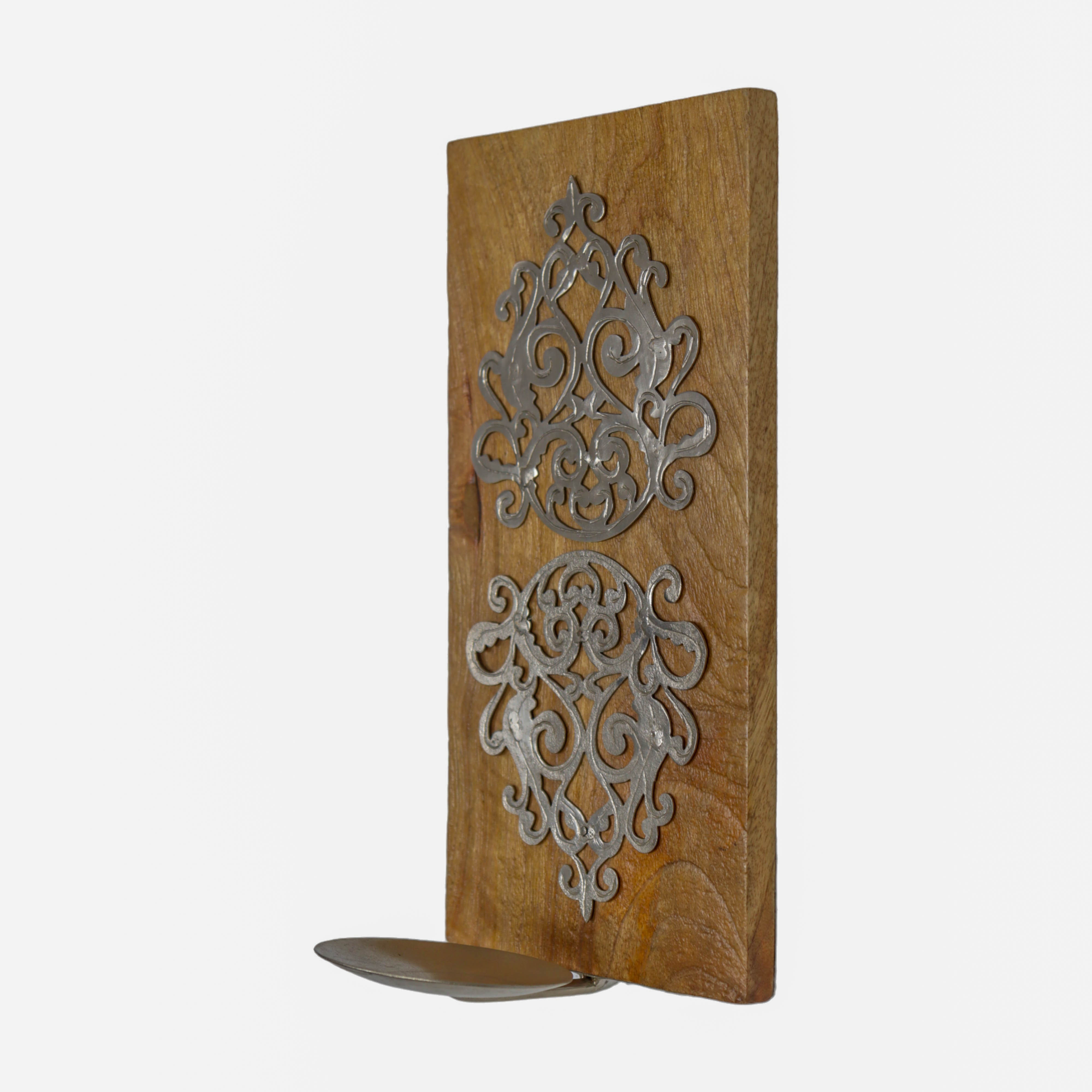 Wooden Wall Hanging Sconce