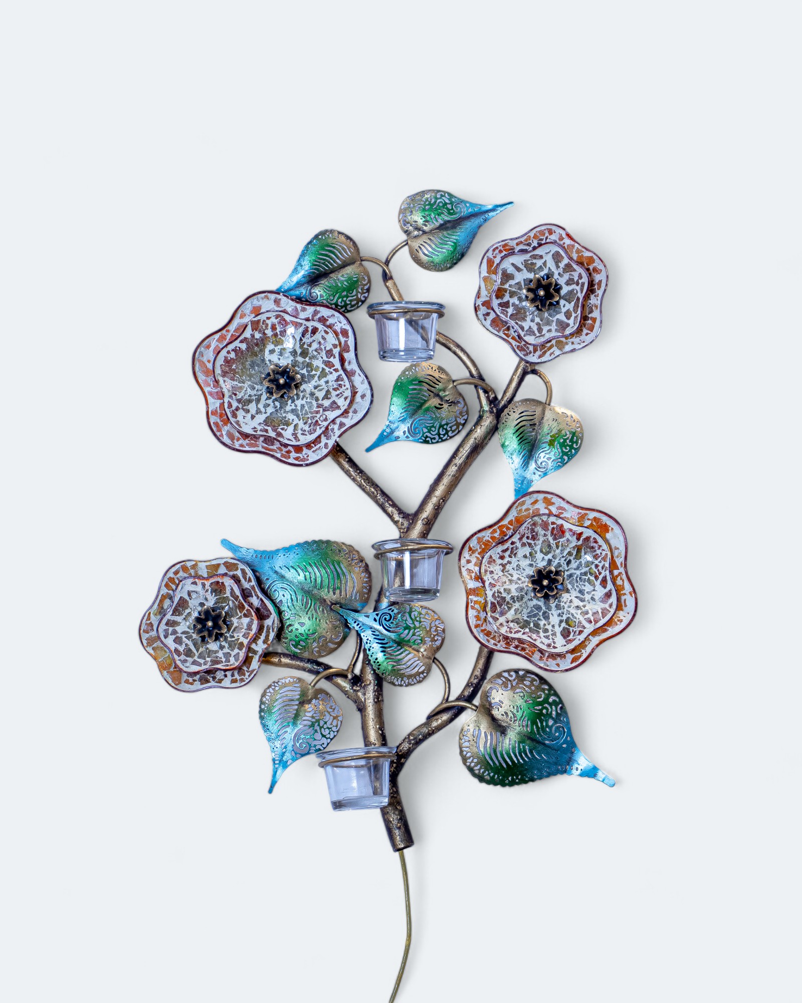Floral Wall Art Sconce