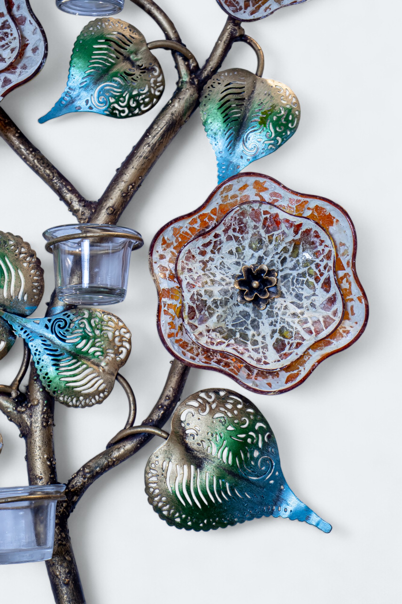 Floral Wall Art Sconce