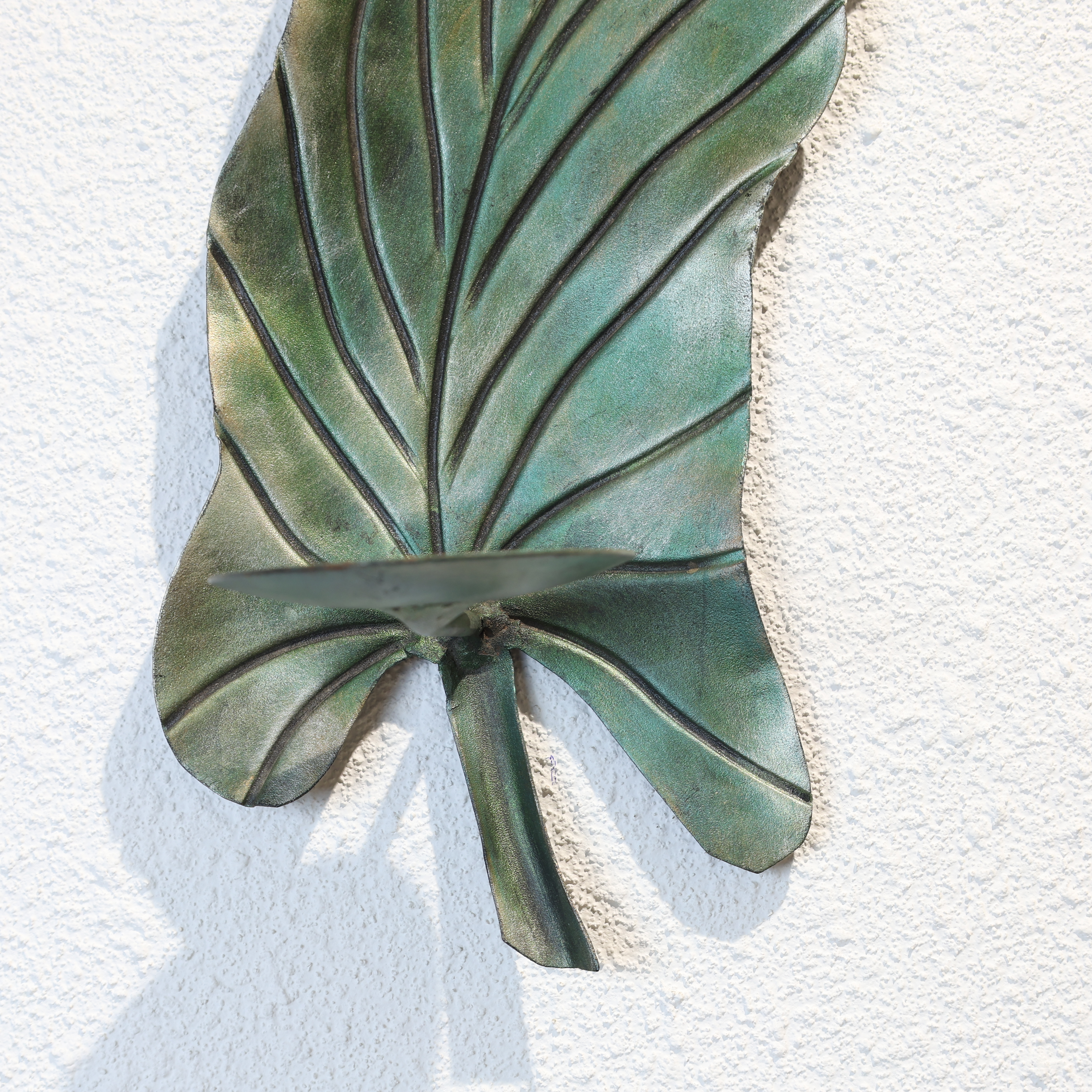 Leaves Wall Sconce Candle Holder