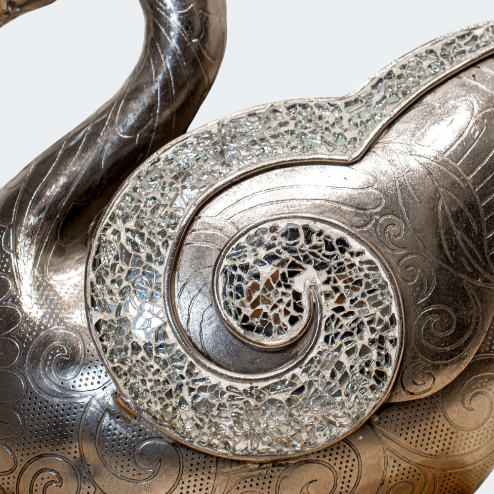 Mosaic Duck Showpiece