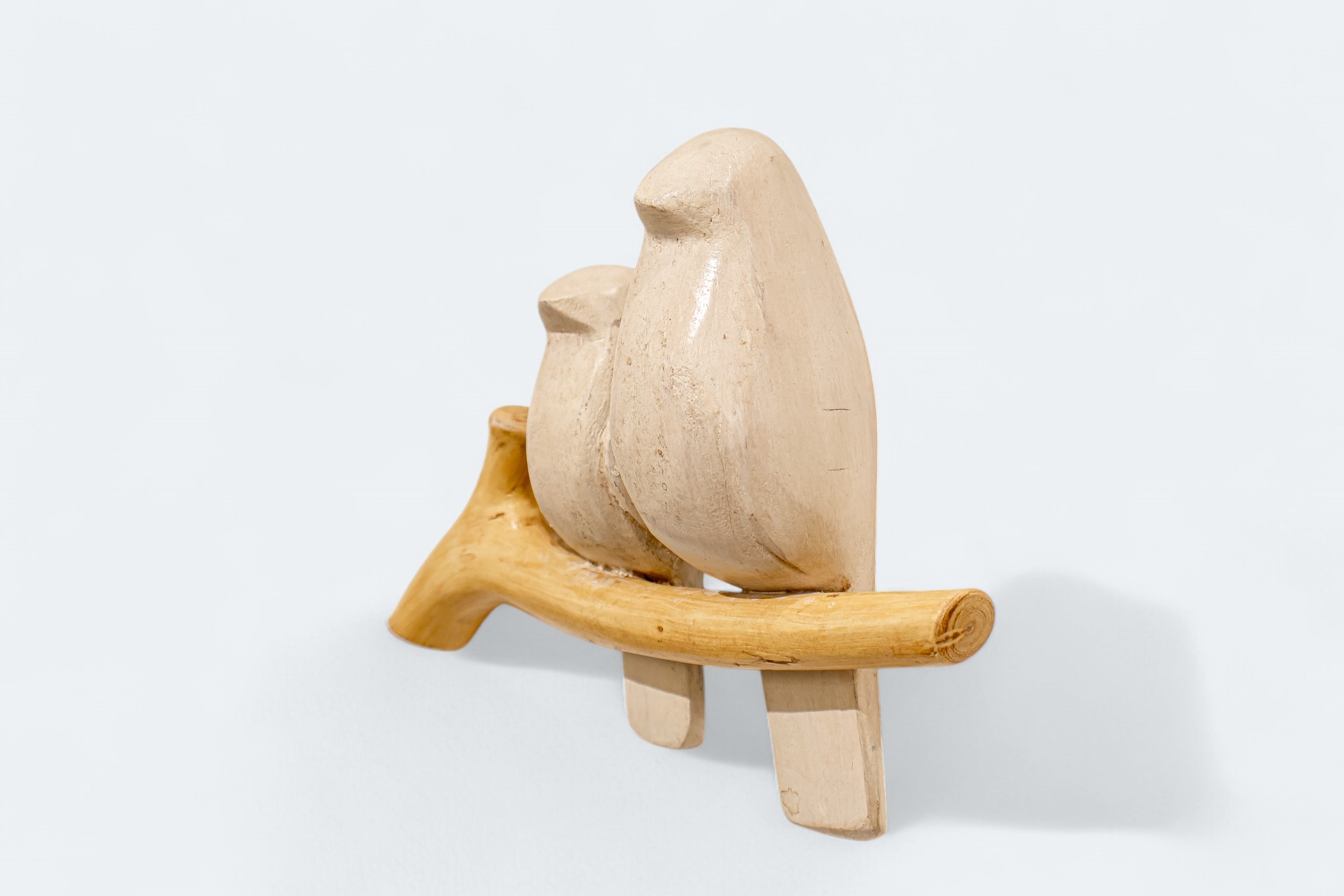 2 Wooden Bird Wall Decor