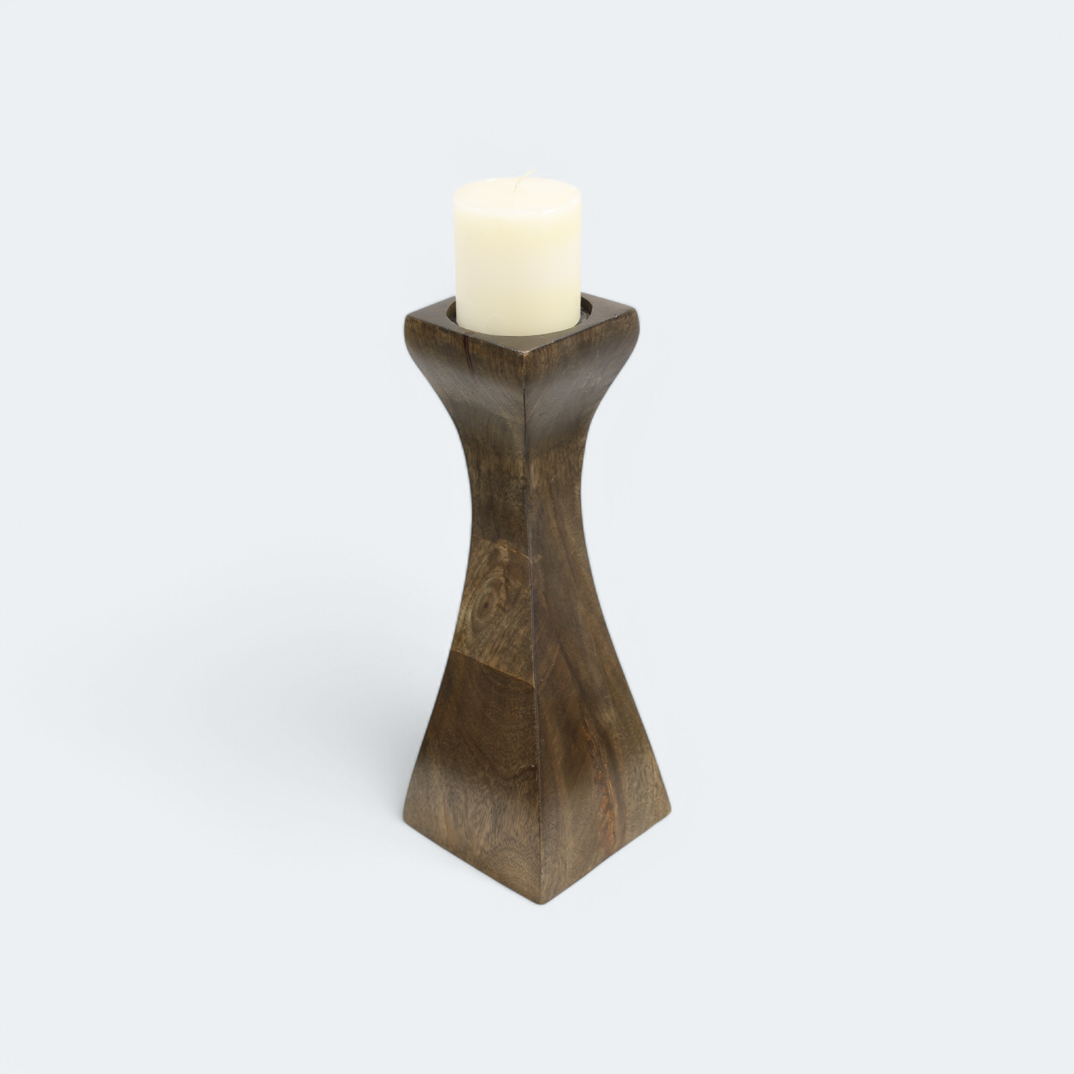 Wooden Modern Votive Candle Holder
