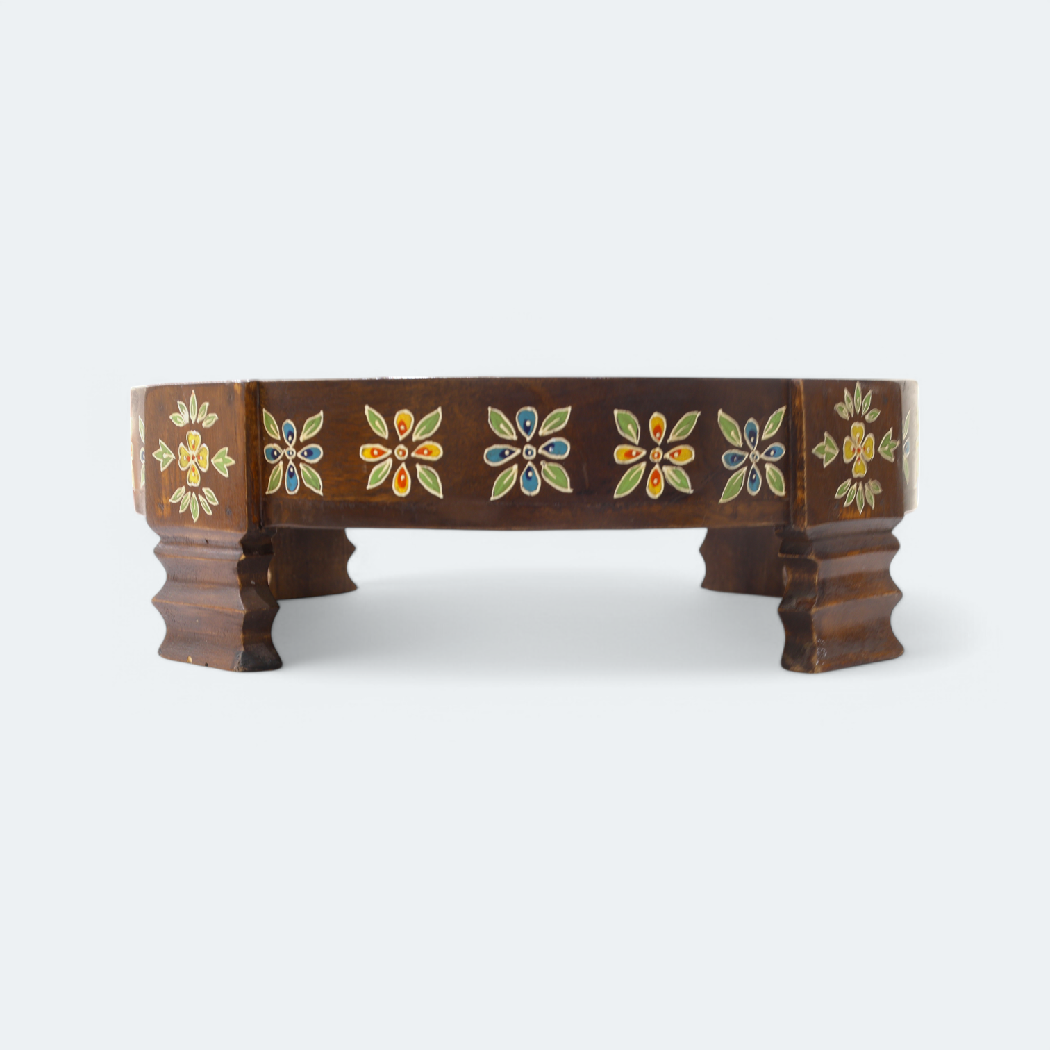Wooden Chowki Platter