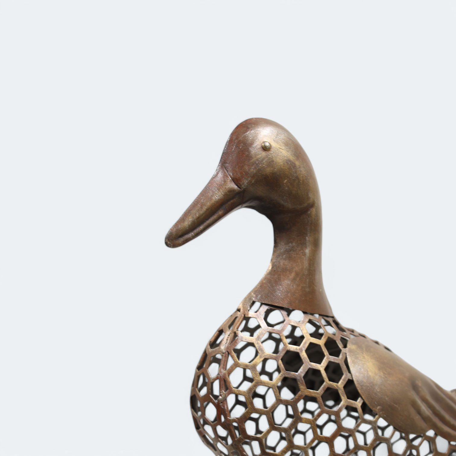 Beautiful Metal Duck