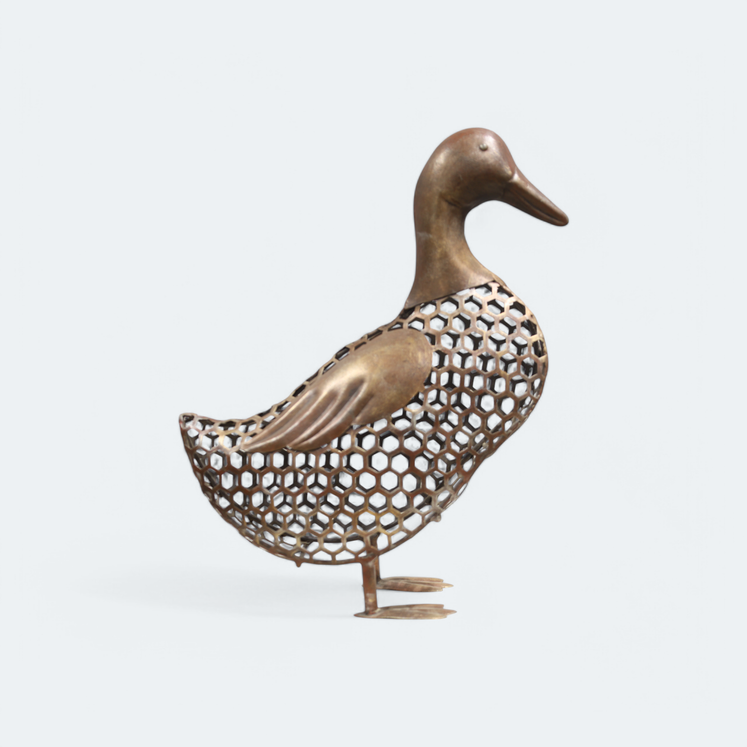 Beautiful Metal Duck