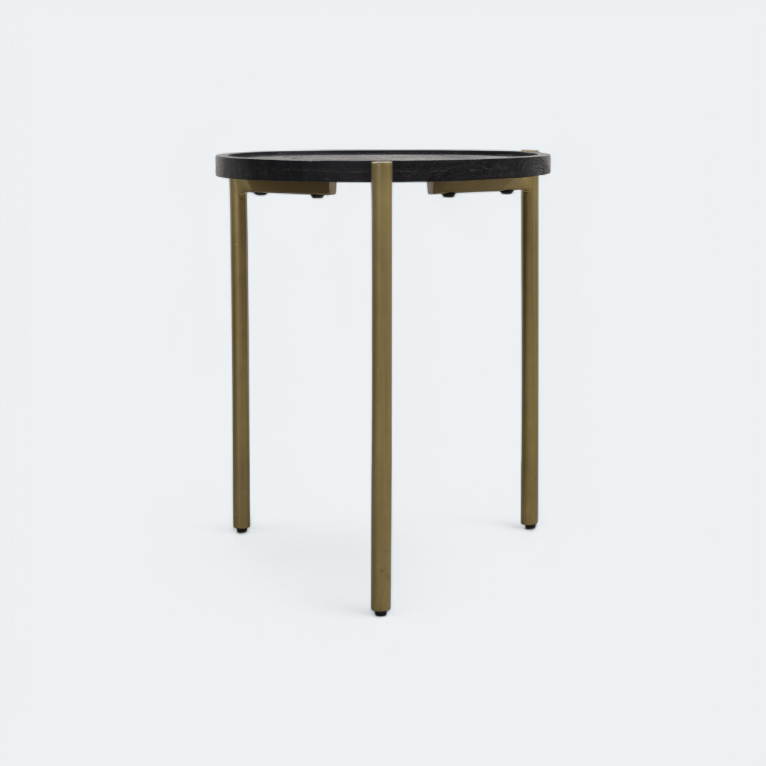 Wooden Top Side Table