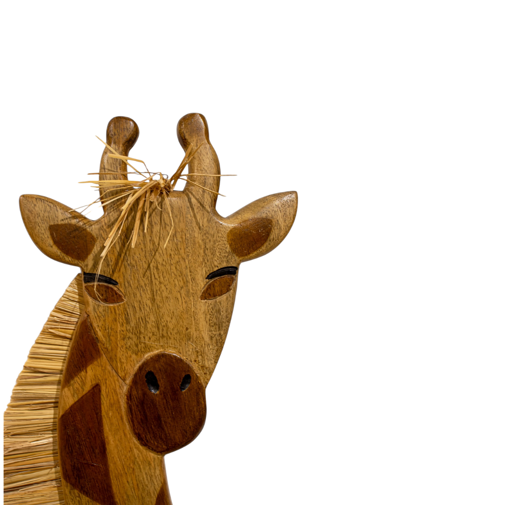 Wooden Giraffe wall Decor