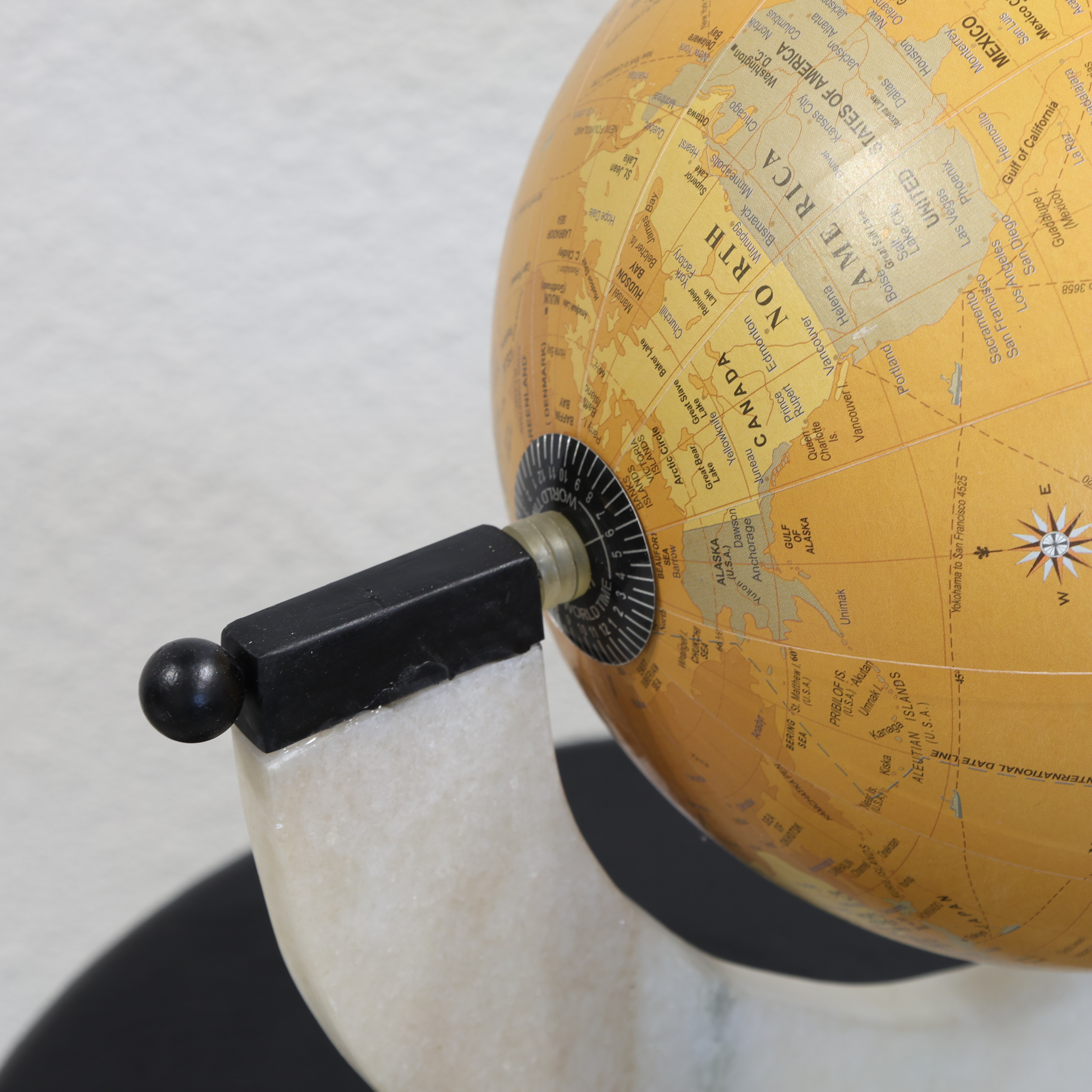 Stone Frame Decorative Globe