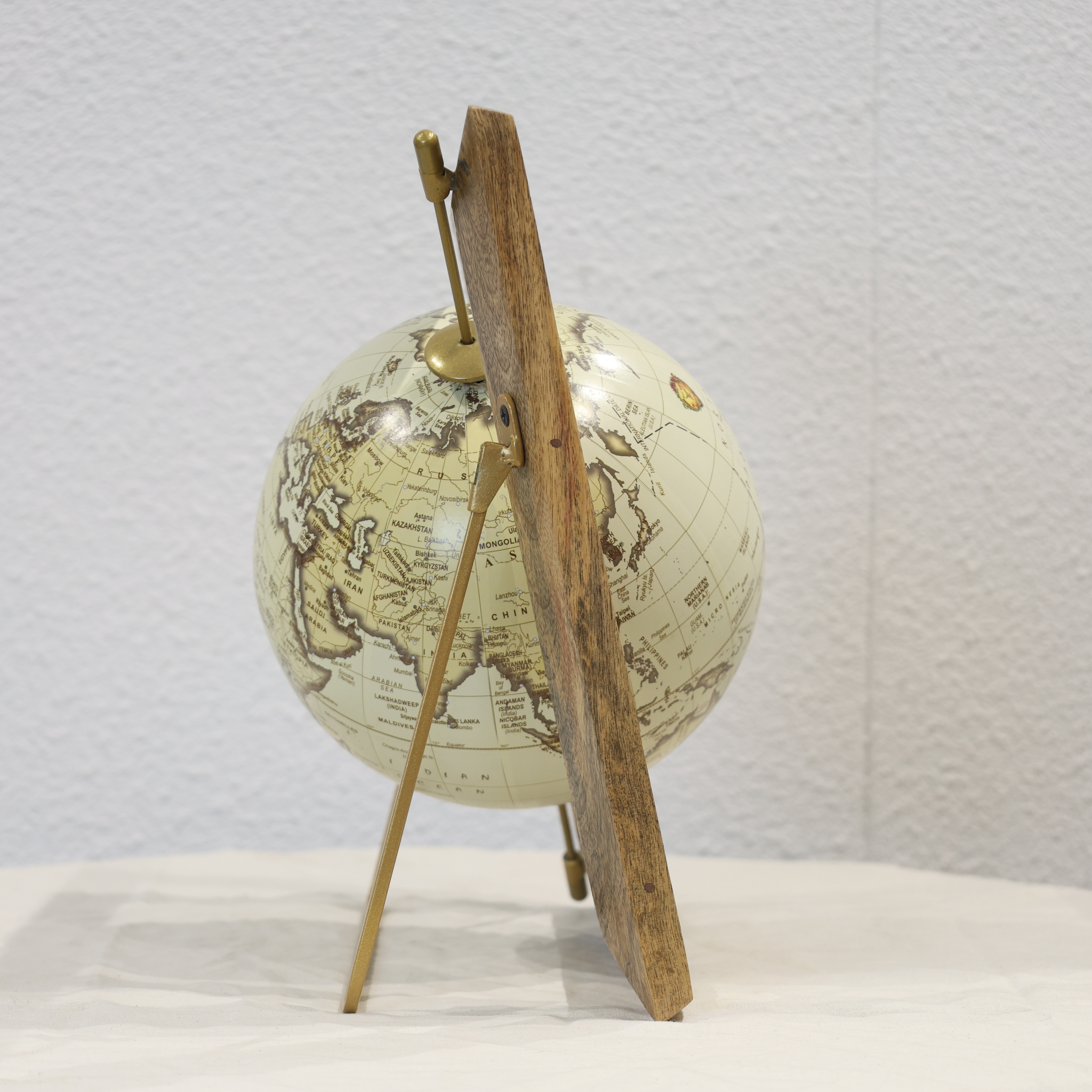 Wooden Frame Globe