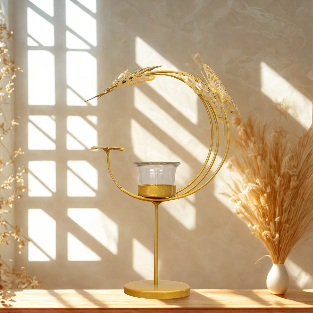 Butterfly Flutter Votive Candle Holder