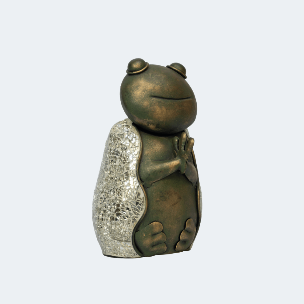 Meditating Frog Statue