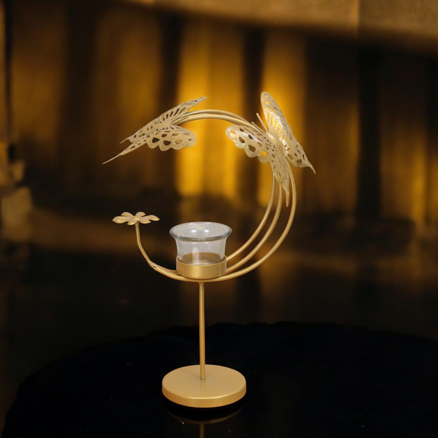 Butterfly Flutter Votive Candle Holder