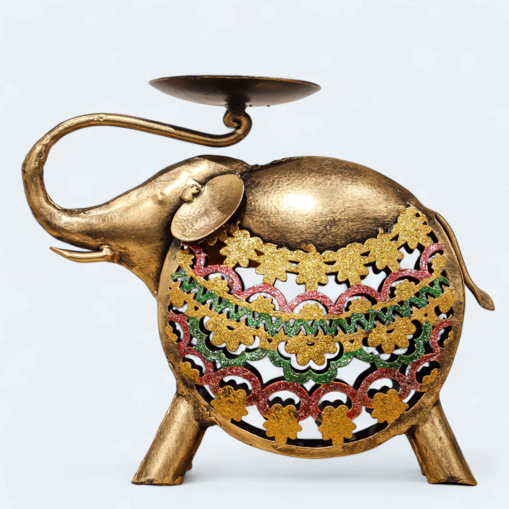 Beautiful Elephant Votive Candle Stand