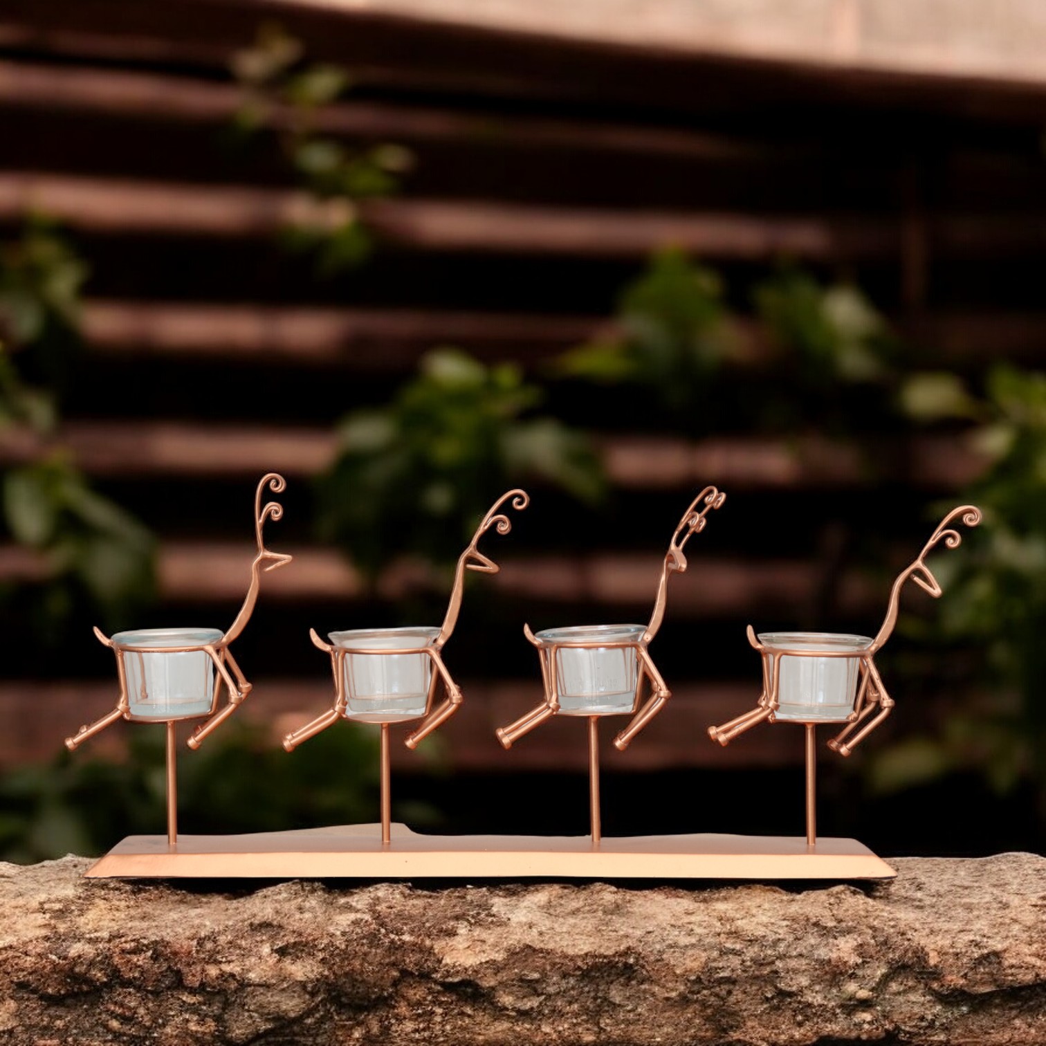 Reindeer Votive Candle Holder