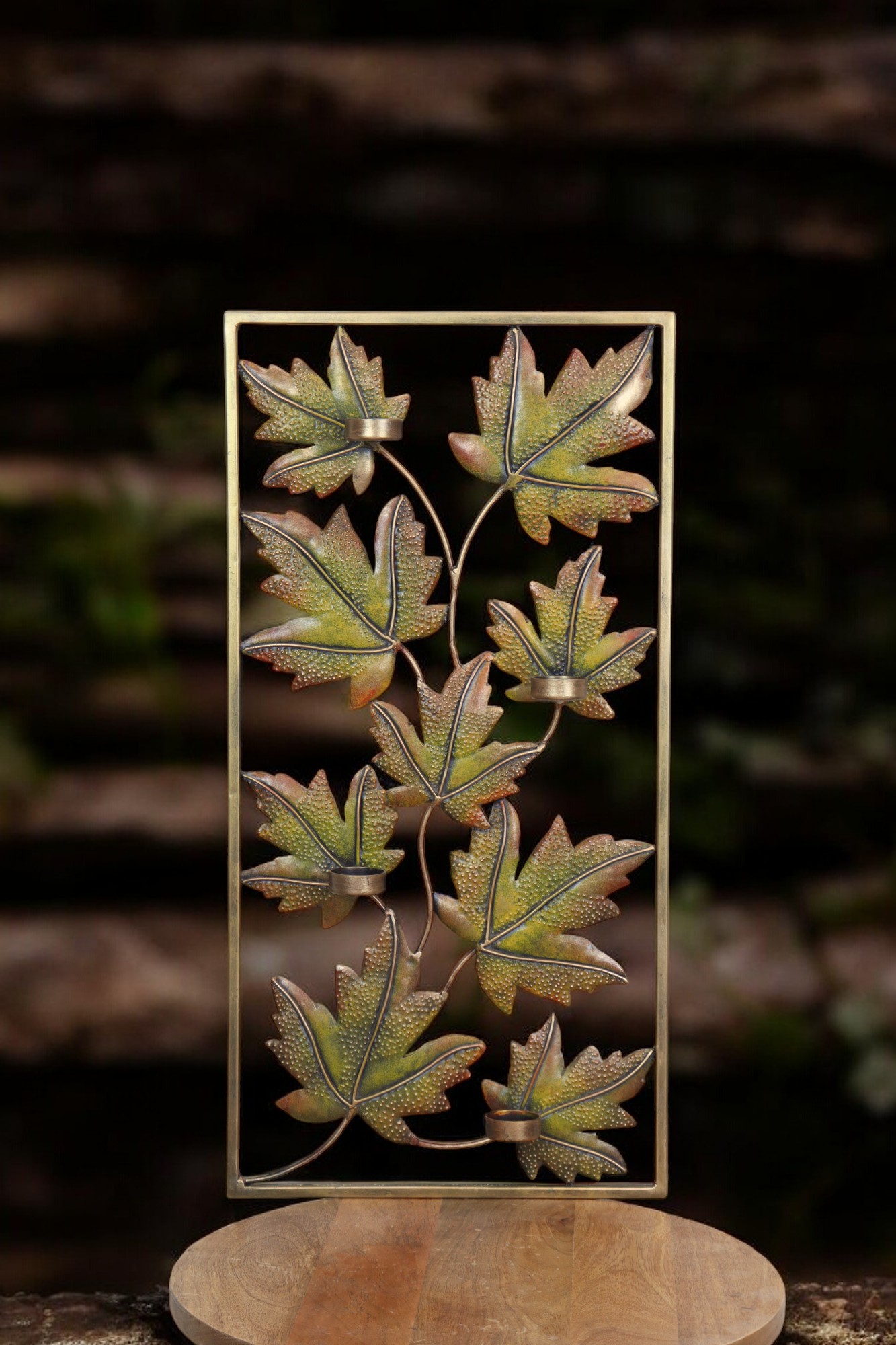 Metal Modern Wall Art Sconce