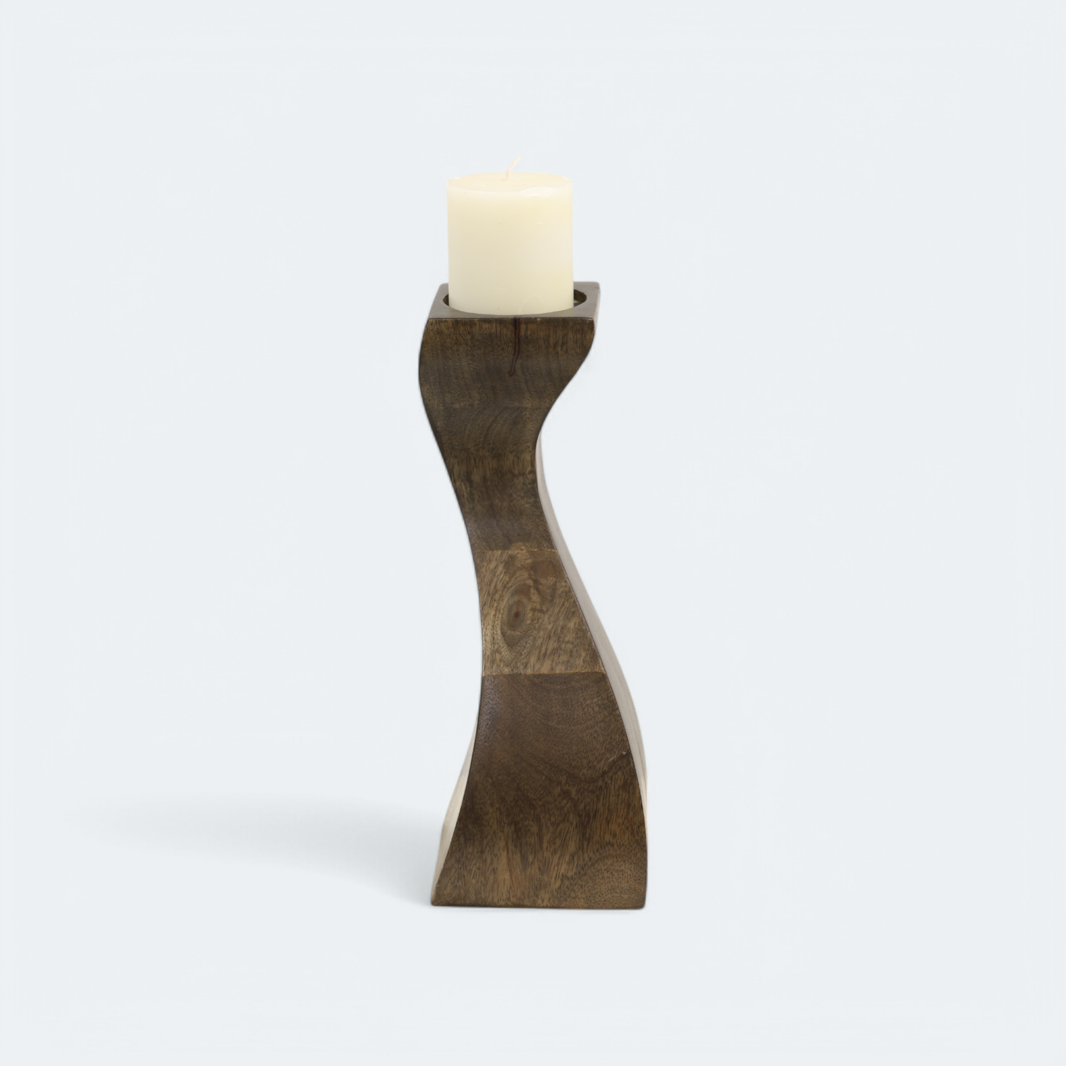 Wooden Modern Votive Candle Holder