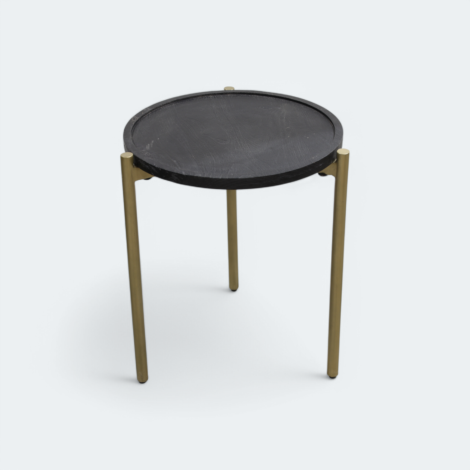 Wooden Top Side Table