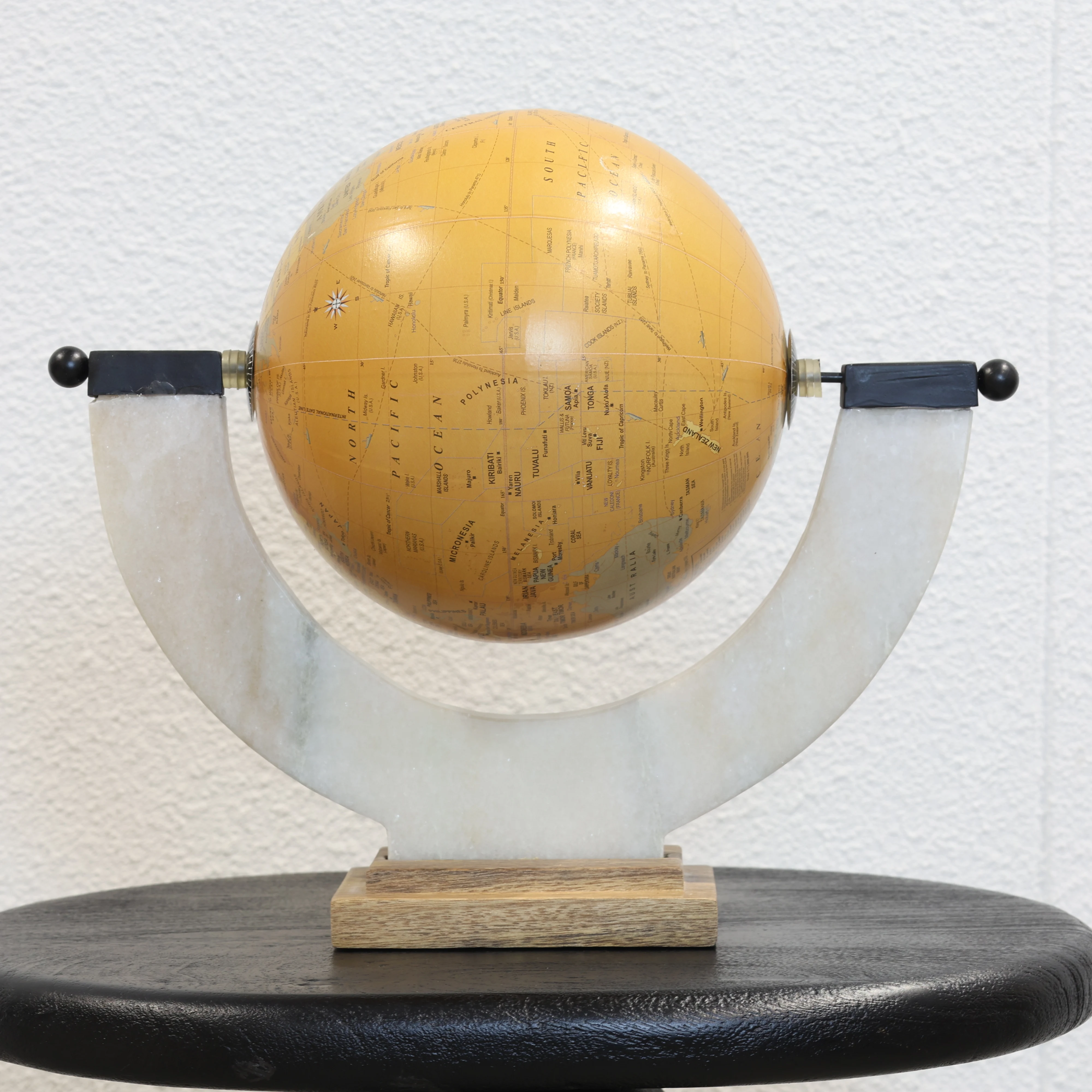 Stone Frame Decorative Globe
