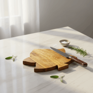 Leaf Wood Chopping Board