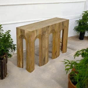 Architectural Arch Console Table