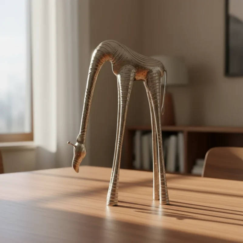 HDFG0016 silver color giraff (3)