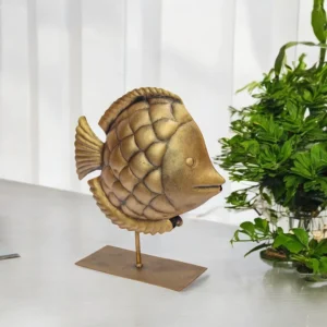 Golden Metal Fish
