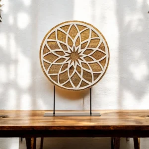 Mandala Wooden Disc