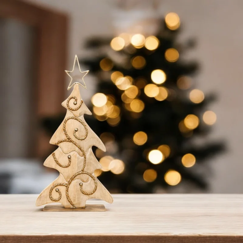 HDTD0054 (5) wooden chrismas tree