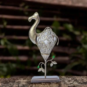 Decorative Glass And Metal Camel