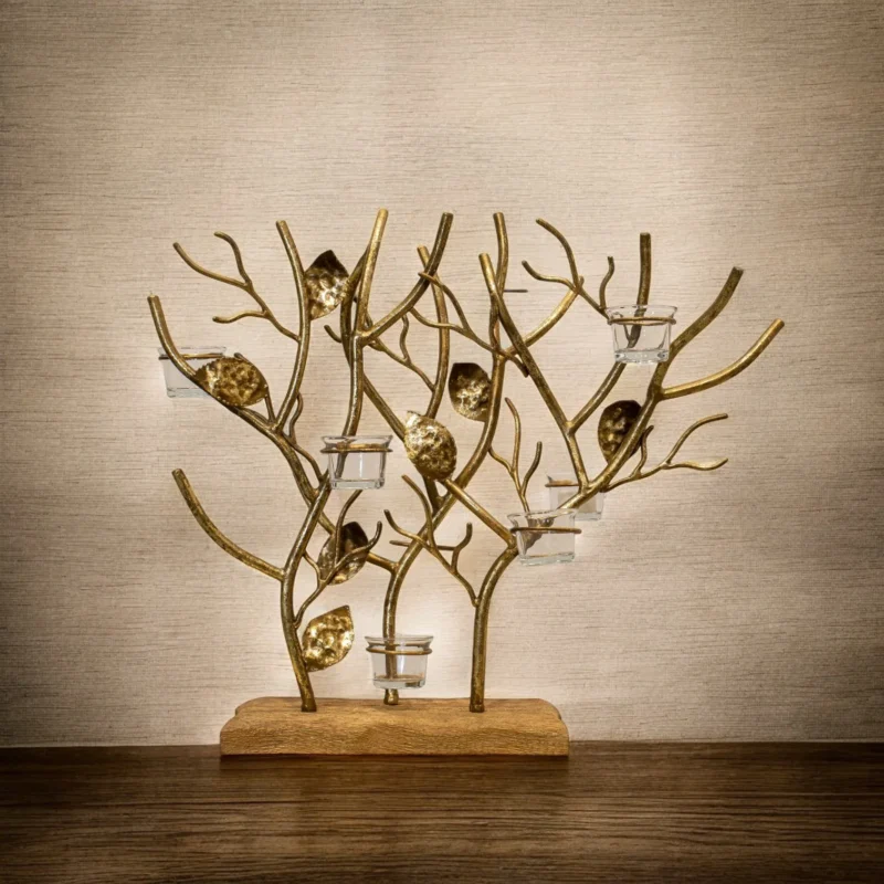 HDVH0039 tree votive candle holder (1)