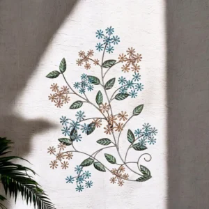 Floral Unique Metal Wall Art Pieces