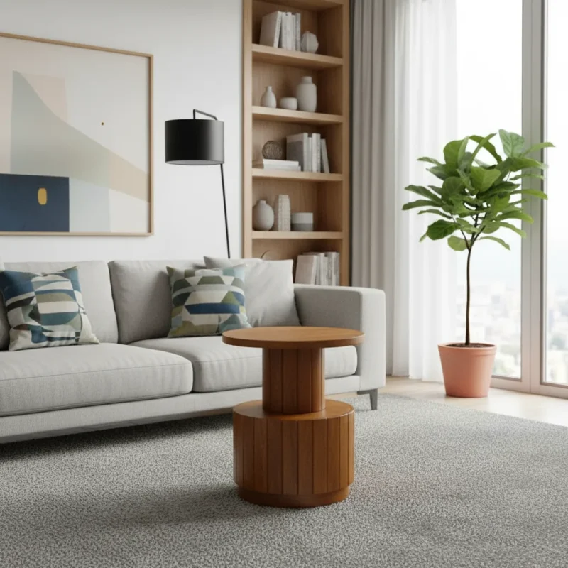 SCT0002 wooden center table (2)