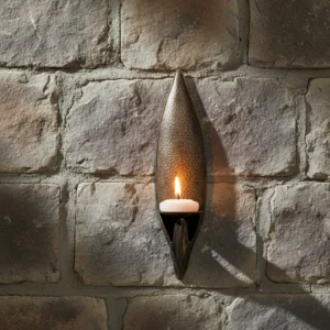 Vintage Metal Wall Candle Sconce