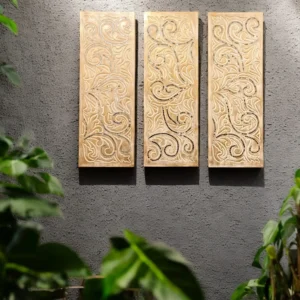 Mirror Mosaic 3 PC wooden Wall Decor