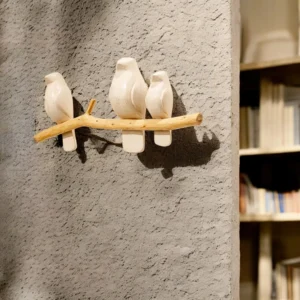 Wooden Bird Wall Decor
