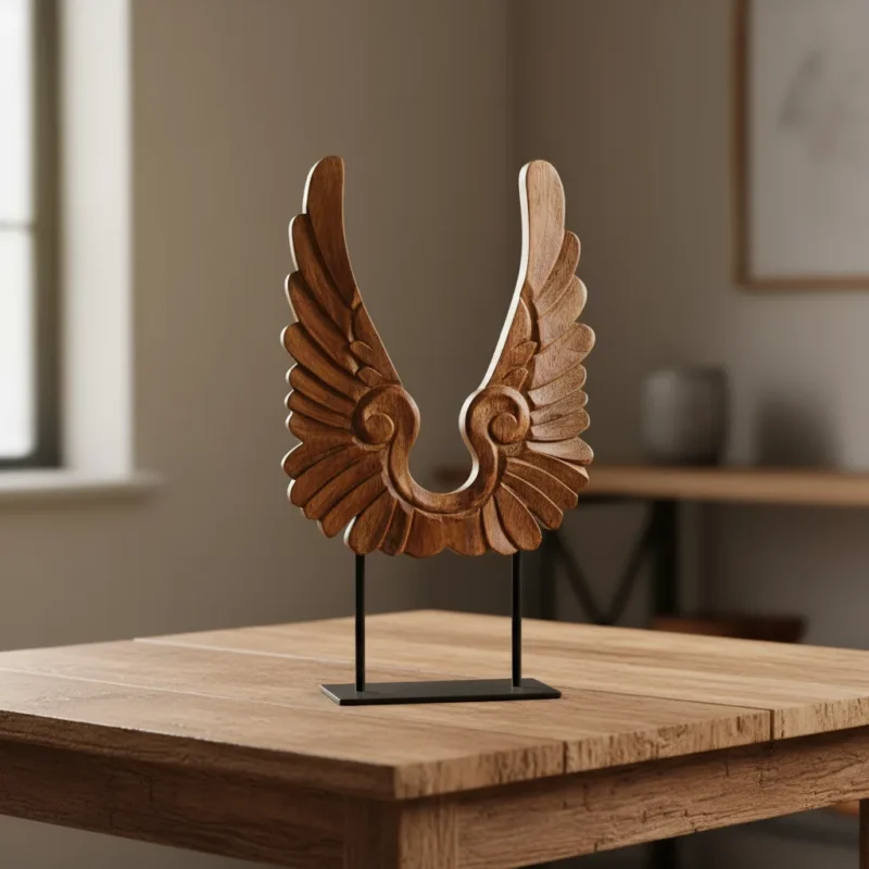 HDTD0076 welnut wooden wings (1)