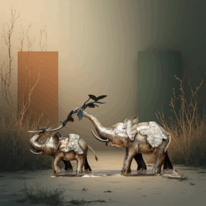 Tender Tusks Elephant