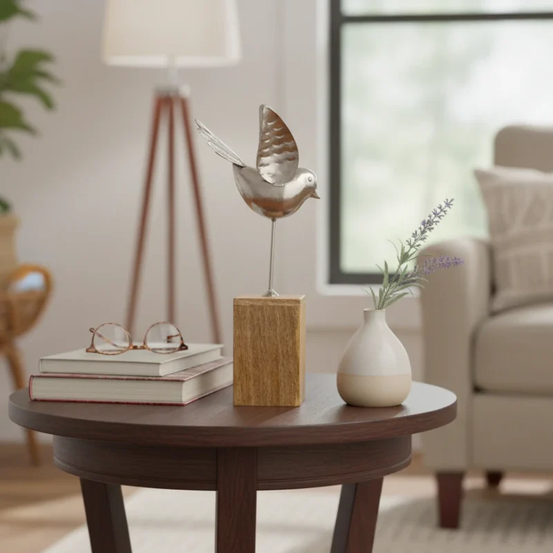 HDTD0013 handmade steel bird 12